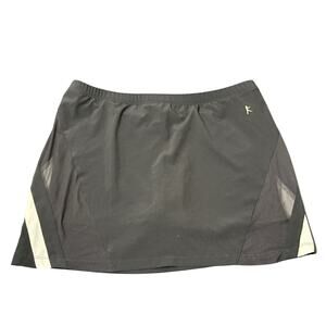 Danskin Now Black & White Skort, Size M